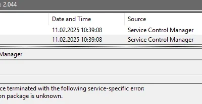 Failover Cluster Service won’t start on Windows Server 2025